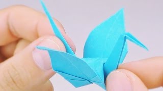 GRULLA de Papel  Origami Fácil  Tutorial [upl. by Letnahc]