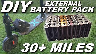 DIY Scooter Battery Pack Build for 30 Mile Range [upl. by Phedra401]