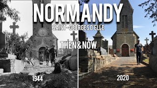 Eight Never Done Before Normandy WWII Then amp Now Photographs  2nd Infantry Division [upl. by Vinaya]