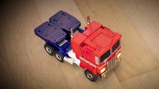 Watch TRANSFORMERS AutoConverting Optimus Prime comes to life from voice command [upl. by Langbehn]