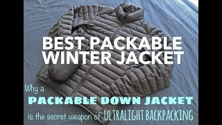 Best Ultralight Packable Down Mens Jacket Winter Amazon 32 Degrees Patagonia North Face REI [upl. by Bick]