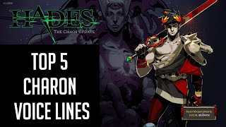 HADES TOP 5 CHARON VOICE LINES [upl. by Lagas429]