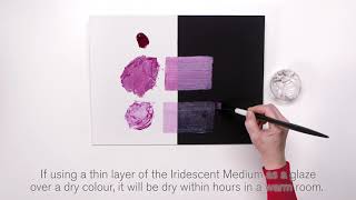 Glazing with Iridescent Acrylic Medium  Winsor amp Newton Masterclass [upl. by Annot573]