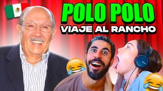 🇪🇸 ESPAÑOLES REACCIONAN 😂 POLO POLO VIAJE AL RANCHO 🇲🇽 quotCUL0 HUEVO P1TOquot MORIMAS DE LA RISA [upl. by Noremac]