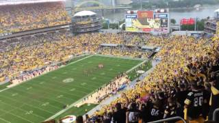 quotRenegadequot by Styx played at every Pittsburgh Steelers home game at Heinz Field 091816 VS Bengals [upl. by Ellehcin]