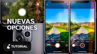 iPhone 11 y 11 Pro así funciona la nueva app de cámara [upl. by Mela]