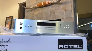 Rotel RCD1572 Unboxing The CD player for 2020 [upl. by Alwitt]