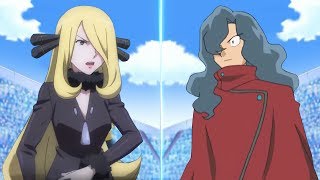 Pokémon Battle USUM Cynthia Vs Tobias Pokemon Sinnoh League [upl. by Irama]