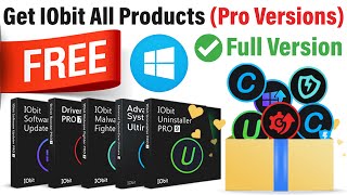 Get IObit Products Pro Full Version  License Key 2020  IObit Uninstaller ProSystemCare Pro amp More [upl. by Nosde]