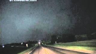 Largest tornado ever recorded 25 miles wide Hallam Nebraska 2004 [upl. by Jo-Anne]