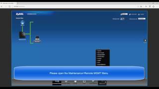 Zyxel VMG Series  Configure Remote MGMT [upl. by Kcirrej]