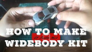 How to make Hot Wheels Widebody Kit Liberty Walk Kit [upl. by Gustavus]