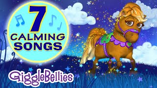 All The Pretty Little Horses  Bedtime Songs Lullabies amp Nursery Rhymes  Gigglebellies [upl. by Nanfa]