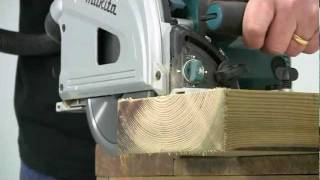 Makita SP6000 plunge saw [upl. by Erdnael]