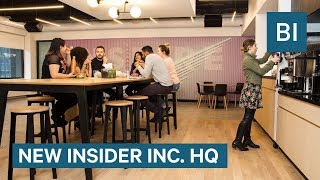 Tour The Brand New Global Headquarters Of Insider Inc [upl. by Finstad]