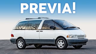 The Raddest Minivan Ever Built  Toyota Previa AllTrac [upl. by Linder]