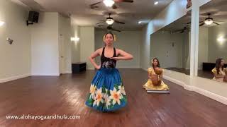 HULA PRACTICE  Basic Hula steps for beginners [upl. by Ivo]