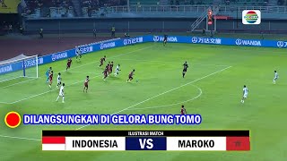 🔴 LIVE INDOSIAR amp VIDIO ● TIMNAS INDONESIA VS MAROKO ● PIALA DUNIA U17 2023 ● Ilustrasi amp Prediksi [upl. by Ause]