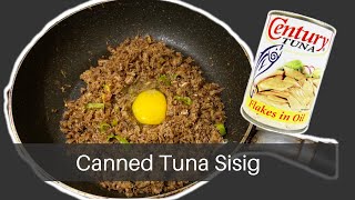 CENTURY TUNA SISIG RECIPE  BUDGET ULAM [upl. by Ecirpac]