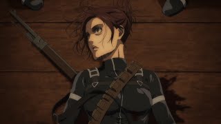 SASHAS DEATH  GABI KILLS SASHA  Attack On Titan Season 4 Part 1  4K [upl. by Ynaffit]