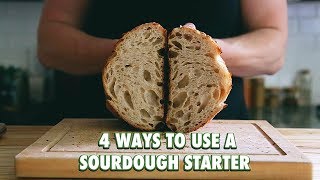 4 Easy Ways To Use A Sourdough Starter [upl. by Karim]