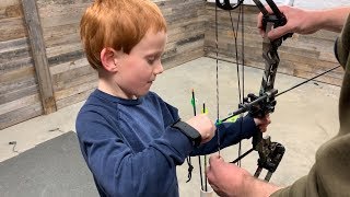 Setting Up a Youth Compound Bow [upl. by Yenial]