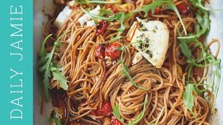 Spelt Spaghetti Recipe From MY NEW BOOK  Daily Jamie [upl. by Epner124]