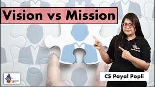 How Mission is different from Vision  Difference between Mission and Vision  MISSION  VISION [upl. by Ateloiv332]