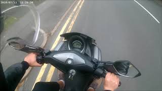 YAMAHA NMAX 125 2019 TOP SPEED AND SPEED ANALYSIS HIZ TESTI [upl. by Atilam566]