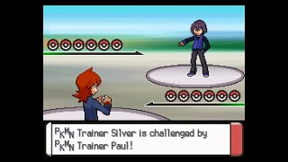 Pokemon Multiverse  Silver vs Paul Sinnoh League team [upl. by Shela]