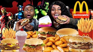 McDonalds Mukbang Feast with Its Darius [upl. by Woolcott609]