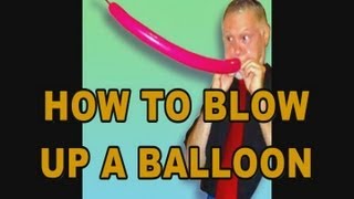 How to blow up a balloon [upl. by Hasile]