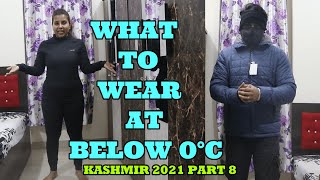 WHAT TO WEAR AT BELOW 0°C  WHAT TO WEAR IN SNOWY WEATHER  DECATHLON JACKET REVIEW  KASHMIR 2021 [upl. by Romain]