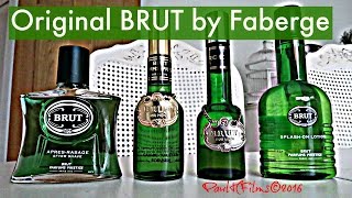 Original BRUT Aftershave by Faberge [upl. by Ydiarf657]