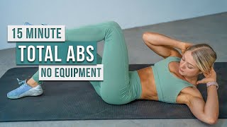 Day 13  15 MIN Strong ABS WORKOUT  Core Strength No Equipment No Repeat [upl. by Nakhsa]