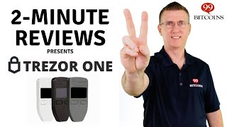 Trezor One Review in 2 minutes 2024 Updated [upl. by Oniliuqnart]