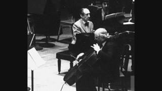 Rostropovich and Horowitz play Rachmaninoff Andante from Cello Sonata 1976 [upl. by Berliner843]