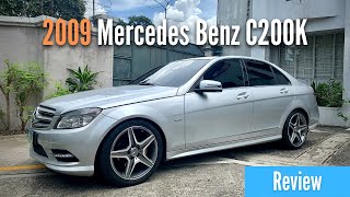 2009 Mercedes Benz C200 Kompressor W204 C Class Review [upl. by Ttirrej]