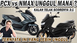 PCX VS NMAX Mana Yang Lebih Unggul [upl. by Lubeck]