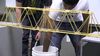 2013 Spaghetti Bridge Test [upl. by Robina]