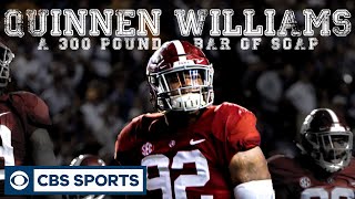 Trying to stop Quinnen Williams is like trying to stop a 300 lb of soap  CBS Sports Features [upl. by Ijneb]