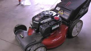 Craftsman Mower with Briggs amp Stratton Wont Start Fixed [upl. by Cirdek815]