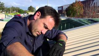 HowTo  Installing Gutter Guard with Stratco [upl. by Katerine440]