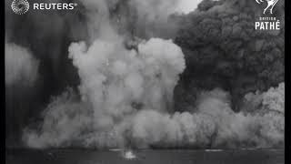 HMS Barham capsizes and explodes 1945 [upl. by Jankell]