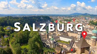 SALZBURG AUSTRIA  Full City Guide with all Highlights [upl. by Yllet]