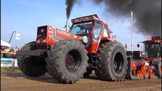 Tractorpulling Boerensport klasse  Trekkertrek Familiedag Dirksland 2019 [upl. by Swithin]