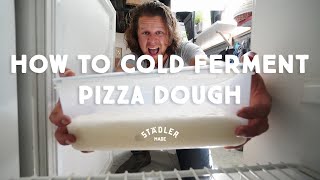 How to cold ferment your pizza dough [upl. by Harshman]