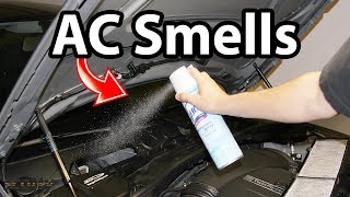 How to Remove AC Smells in Your Car Odor Life Hack [upl. by Croydon]