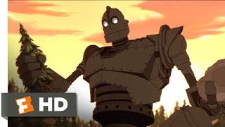 The Iron Giant 210 Movie CLIP  Rock and Tree 1999 HD [upl. by Chandler]