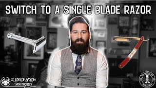 Cartridge Razor vs Safety Razor  Straight Razor Why you should switch to a Single Blade Razor [upl. by Tonkin]